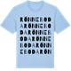 Blue Soul t-shirt med Rönneboda ordlek t-shirt