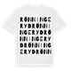 Rönningeryd ordlek t-shirt
