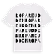 Ropareudden ordlek t-shirt