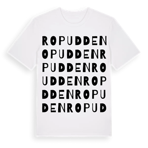 Ropudden ordlek t-shirt – ekologisk bomull t-shirt från Pinshirt