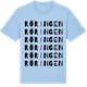 Blue Soul t-shirt med Röringen ordlek t-shirt