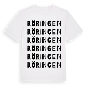Röringen ordlek t-shirt – ekologisk bomull t-shirt från Pinshirt
