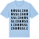 Blue Soul t-shirt med Rösslen ordlek t-shirt