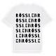 Rösslen ordlek t-shirt