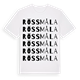 Rössmåla ordlek t-shirt