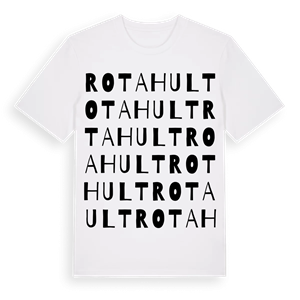 Rotahult ordlek t-shirt – ekologisk bomull t-shirt från Pinshirt