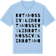 Blue Soul t-shirt med Rotamosseviken ordlek t-shirt