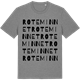 Mid Heather Gray t-shirt med Roteminnet ordlek t-shirt