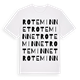 Roteminnet ordlek t-shirt