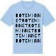 Blue Soul t-shirt med Roteminnet ordlek t-shirt