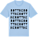 Blue Soul t-shirt med Rottne ordlek t-shirt