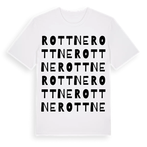 Rottne ordlek t-shirt – ekologisk bomull t-shirt från Pinshirt
