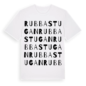 Rubbastugan ordlek t-shirt – ekologisk bomull t-shirt från Pinshirt