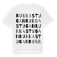Rubbastugan ordlek t-shirt