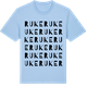 Blue Soul t-shirt med Ruke ordlek t-shirt
