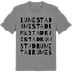 Mid Heather Gray t-shirt med Rumestad ordlek t-shirt