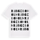 Rungeboholm ordlek t-shirt