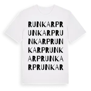 Runkarp ordlek t-shirt – ekologisk bomull t-shirt från Pinshirt