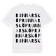 Runnarsköp ordlek t-shirt