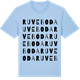Blue Soul t-shirt med Ruveboda ordlek t-shirt
