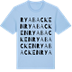 Blue Soul t-shirt med Ryabacken ordlek t-shirt