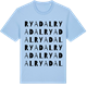 Blue Soul t-shirt med Ryadal ordlek t-shirt