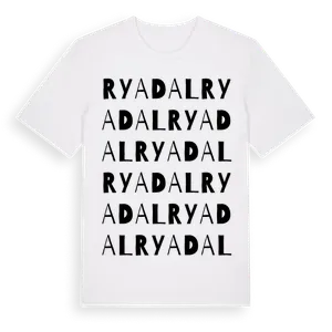 Ryadal ordlek t-shirt – ekologisk bomull t-shirt från Pinshirt