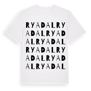 Ryadal ordlek t-shirt – ekologisk bomull t-shirt från Pinshirt