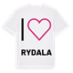 Jag älskar Rydala t-shirt stort tryck
