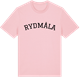 Pink Cotton t-shirt med Rydmåla böjd t-shirt