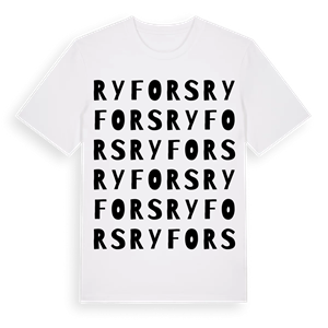 Ryfors ordlek t-shirt – ekologisk bomull t-shirt från Pinshirt