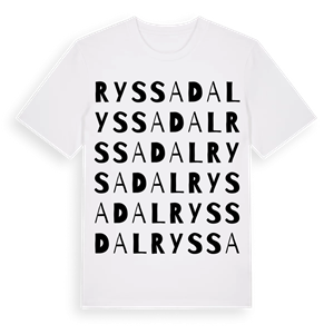 Ryssadal ordlek t-shirt – ekologisk bomull t-shirt från Pinshirt
