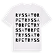 Ryssatorpet ordlek t-shirt