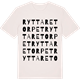 Vintage White t-shirt med Ryttaretorpet ordlek t-shirt