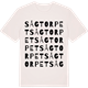 Vintage White t-shirt med Sågtorpet ordlek t-shirt