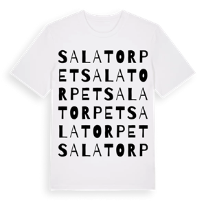 Salatorpet ordlek t-shirt – ekologisk bomull t-shirt från Pinshirt
