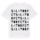 Salatorpet ordlek t-shirt