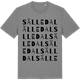 Mid Heather Gray t-shirt med Sälledal ordlek t-shirt