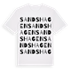 Sandshagen ordlek t-shirt