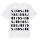 Sandsjöryd ordlek t-shirt