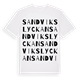 Sandvikslyckan ordlek t-shirt