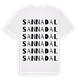 Sannadal ordlek t-shirt
