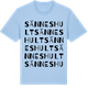 Blue Soul t-shirt med Sänneshult ordlek t-shirt