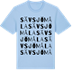 Blue Soul t-shirt med Sävsjömåla ordlek t-shirt