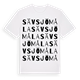 Sävsjömåla ordlek t-shirt
