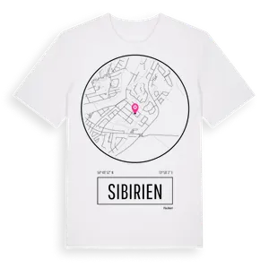 Sibirien t-shirt – ekologisk bomull t-shirt från Pinshirt