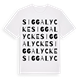 Siggalycke ordlek t-shirt