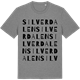Mid Heather Gray t-shirt med Silverdalen ordlek t-shirt