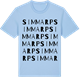 Blue Soul t-shirt med Simmarp ordlek t-shirt