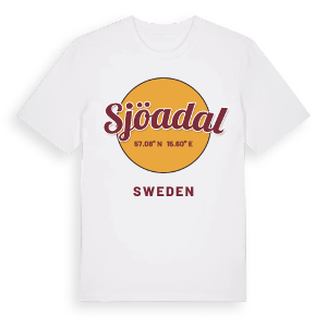 Sjöadal cirkel t-shirt – ekologisk bomull t-shirt från Pinshirt